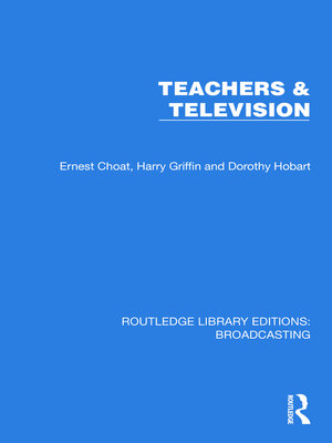 cover image of Teachers & Television